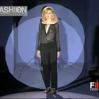 Gucci - Vintage SS96 Gucci By Tom Ford Lace Blouse