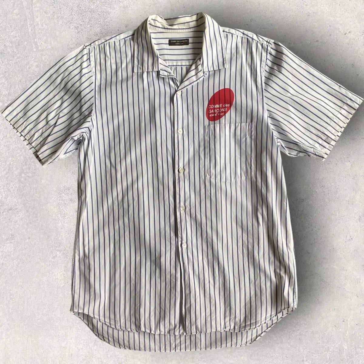 Comme des Garcons Homme Plus - SS03 Stripe Logo Shirt