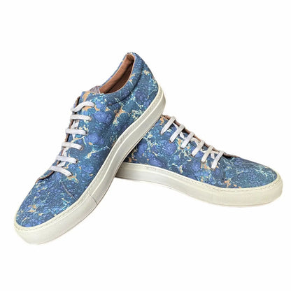 Acne Studios - Rare Fall13 Acne Studios Blue Marble Adrian Sneakers
