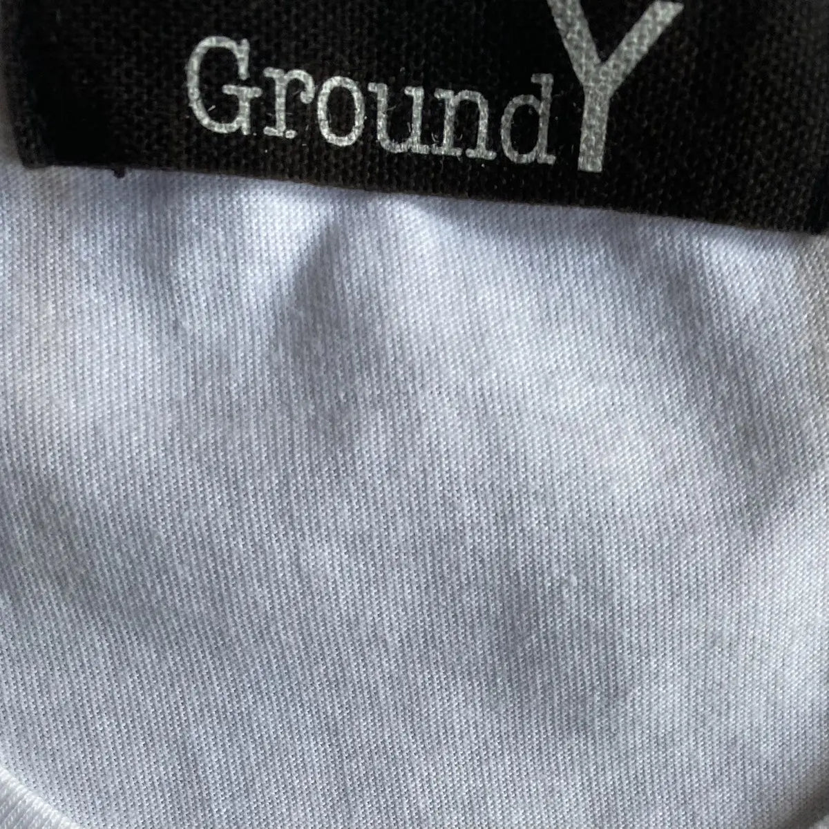Yohji Yamamoto - Ground Y Brush Stroke Logo T Shirt