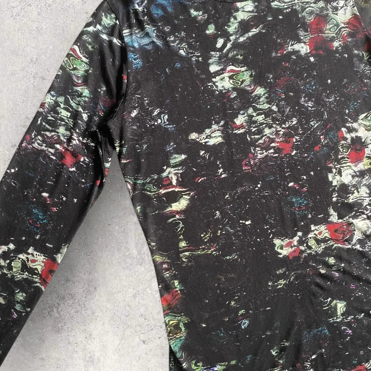 Yohji Yamamoto - Noir AW20-21 Psychedelic Oversize L/S