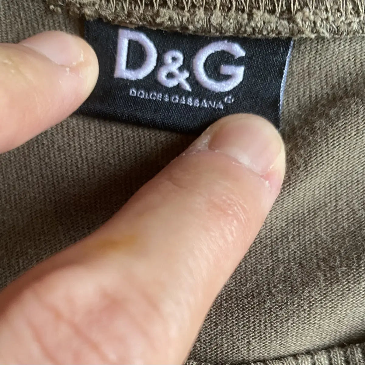 Dolce & Gabbana - AW03 Archive Military T Shirt