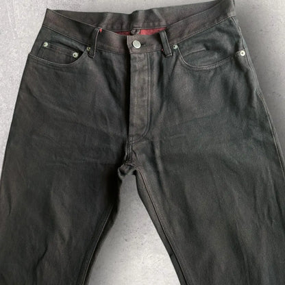 Number (N)ine : Vintage 1999 Blk/Red Jeans