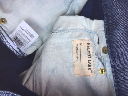 Helmut Lang : Archive Helmut Lang 1997 reverse raw polypropylene jean