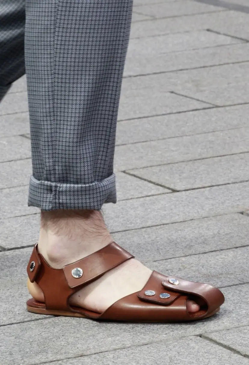 Louis Vuitton - Runway SS12 Leather Sandals by Kim Jones