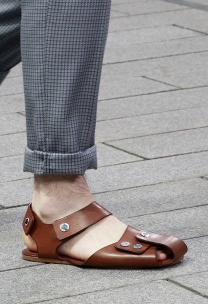 Louis Vuitton - Runway SS12 Leather Sandals by Kim Jones