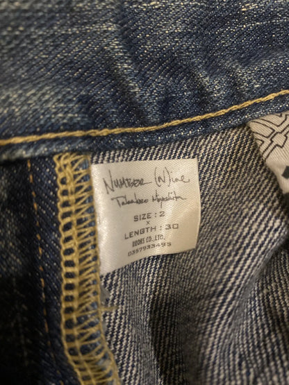 Number (N)ine : AW04 Give Peace A Chance Patch Denim