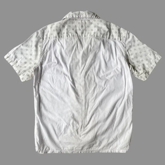Yohji Yamamoto - Y’s for men polka dot open collar shirt