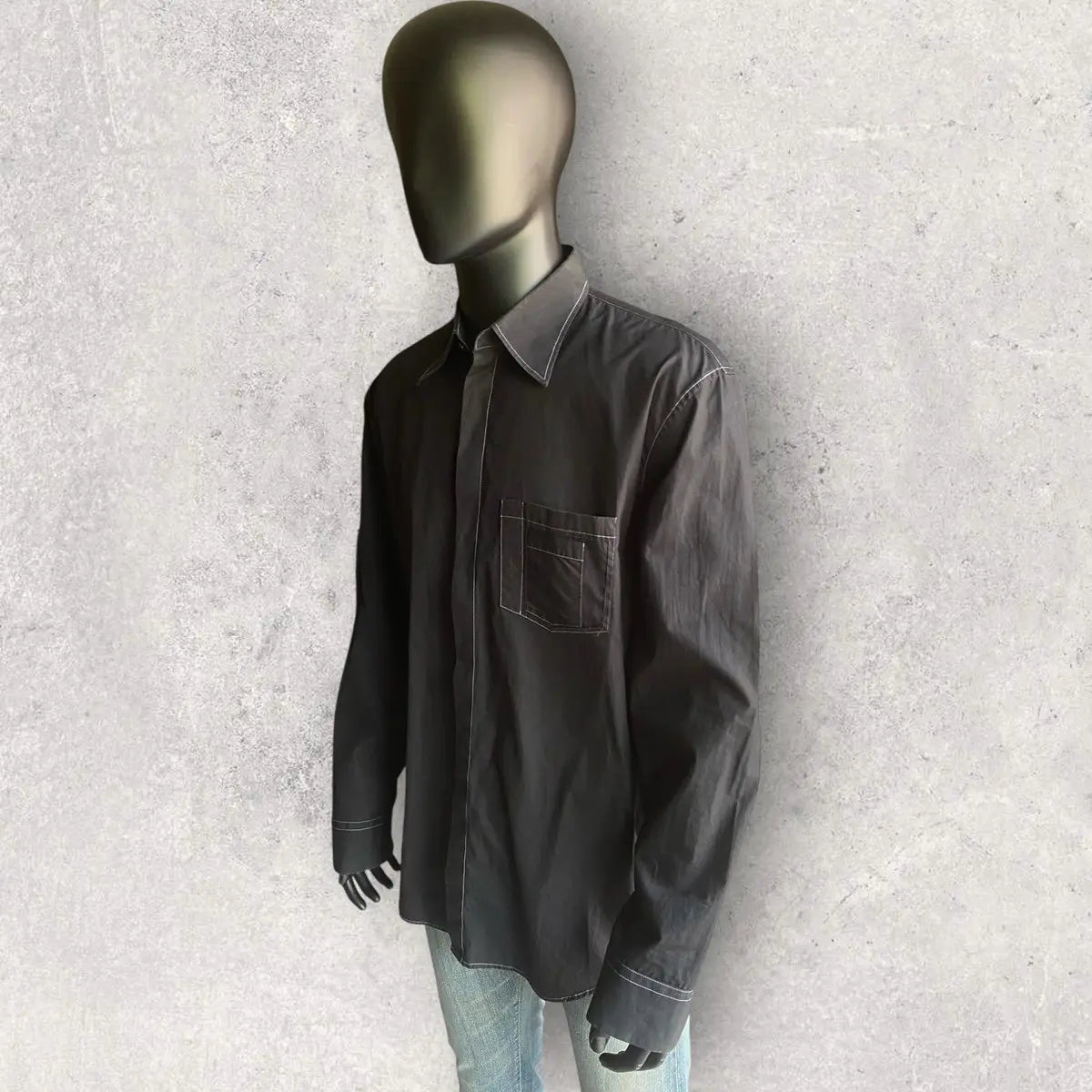 Maison Margiela - SS18 Contrast Stitch Shirt