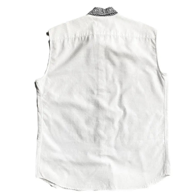 Raf Simons - SS13 Floral Collar Oversize Sleeveless Shirt