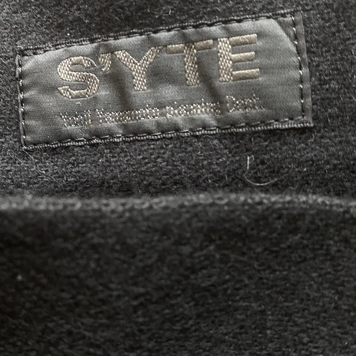 Yohji Yamamoto - 1/10 Flannel Waist Adjustable vertical joint pants