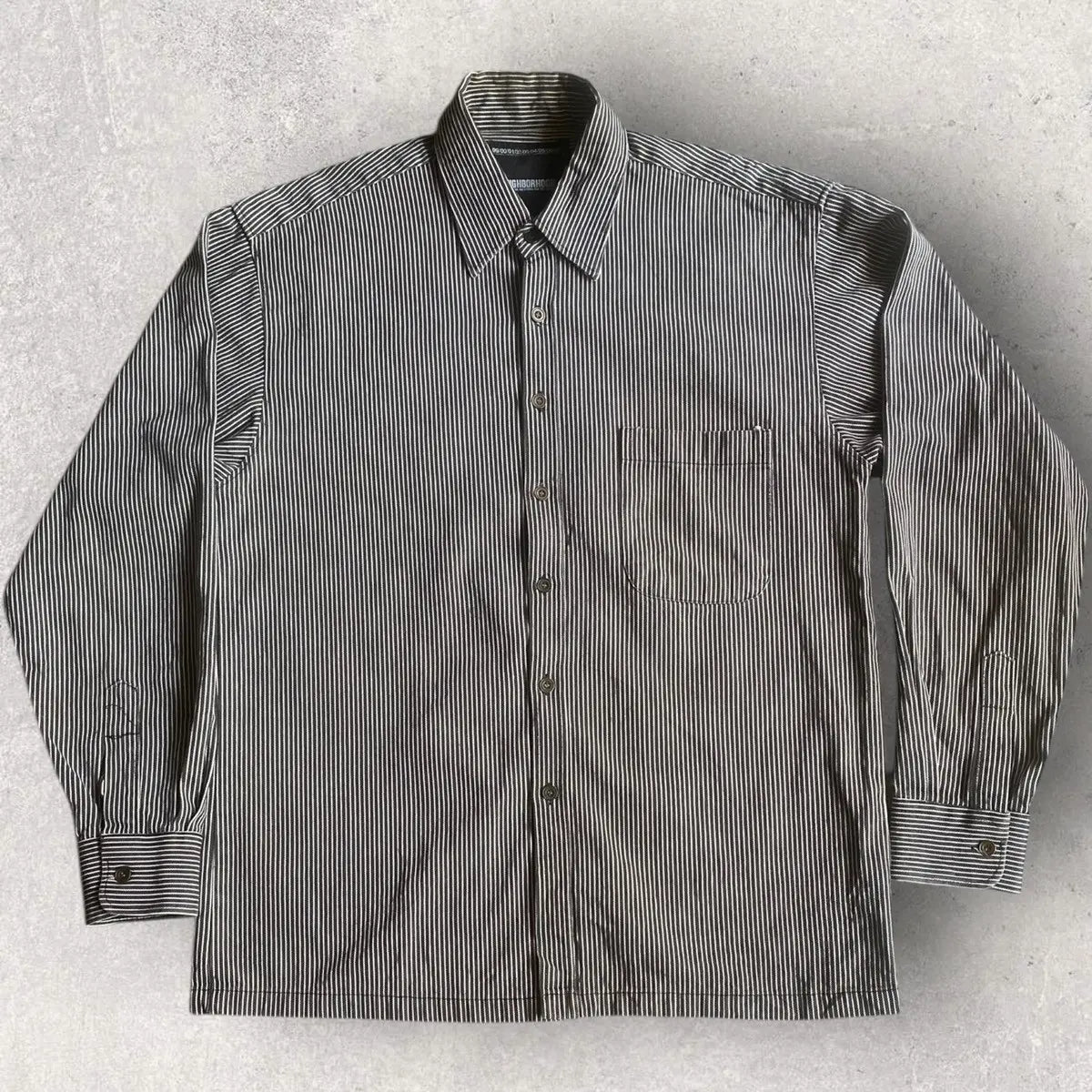 Neighborhood - Vintage 2002 No God No Master Hickory Shirt Jacket
