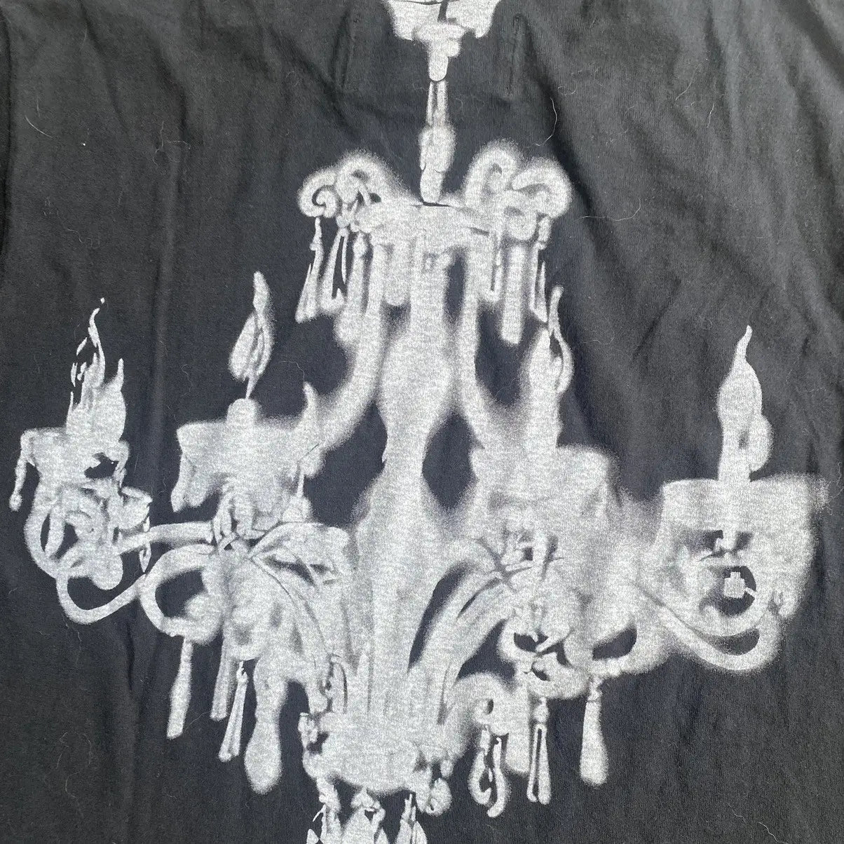 Gomme - Chandelier Print LS Tee