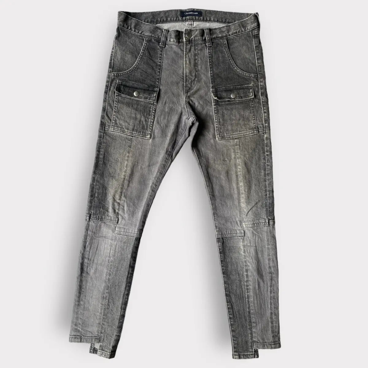 John Undercover - SS16 Reconstructed Skinny Jeans