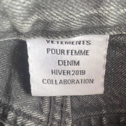 Vetements x Levi's - Deconstructed Sticker Jeans