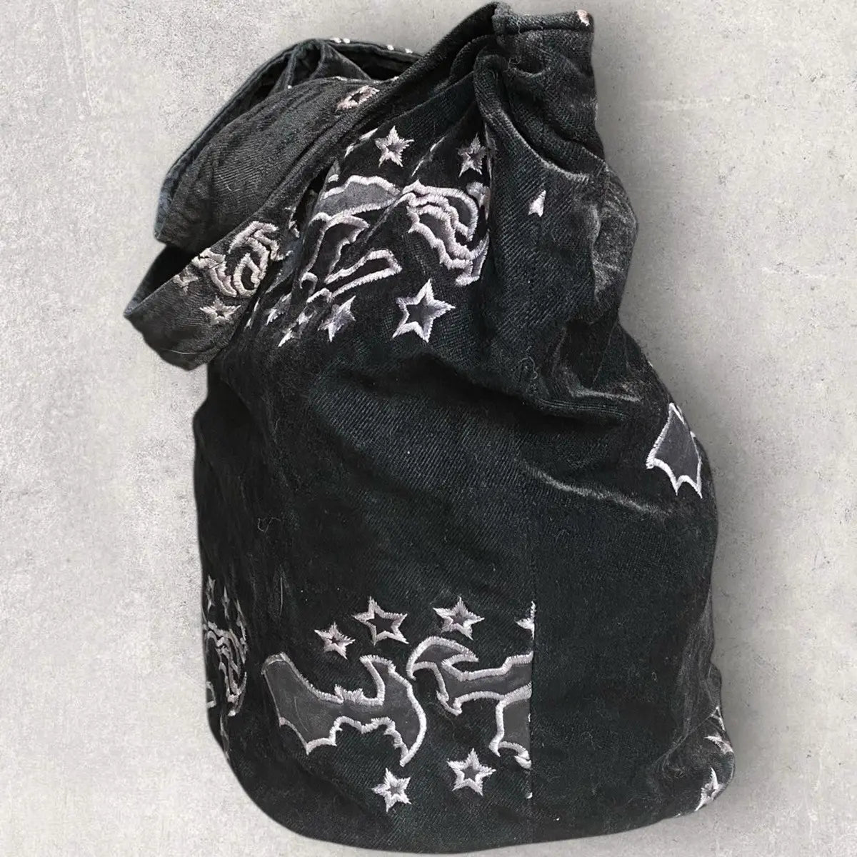 Undercover - AW02 “Witches Cell”Velour Tote Bag