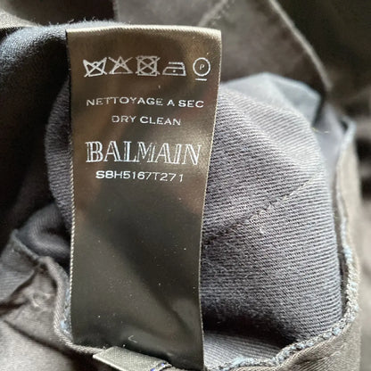 Balmain - SS18 Runway Side Tape Skinny Stretch Trousers