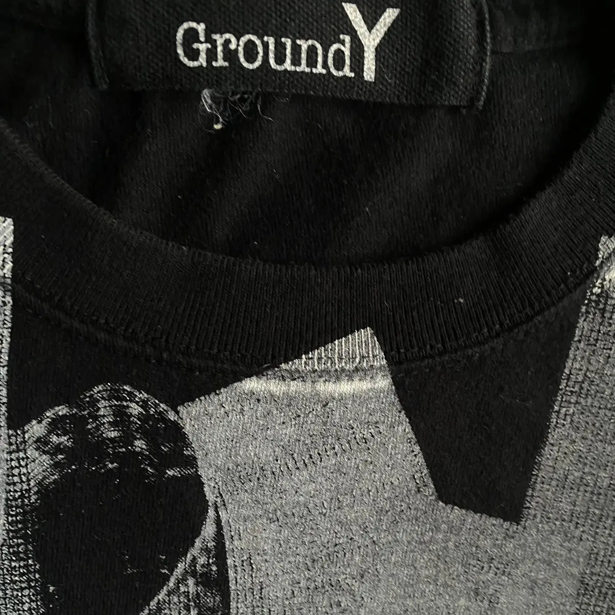 Yohji Yamamoto - Ground Y Brush Stroke Tee