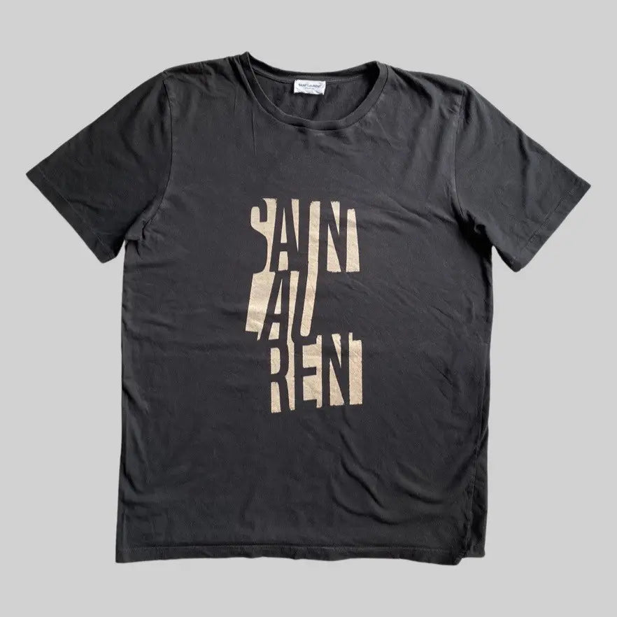 Saint Laurent Paris - SLP Logo T Shirt