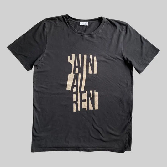 Saint Laurent Paris - SLP Logo T Shirt