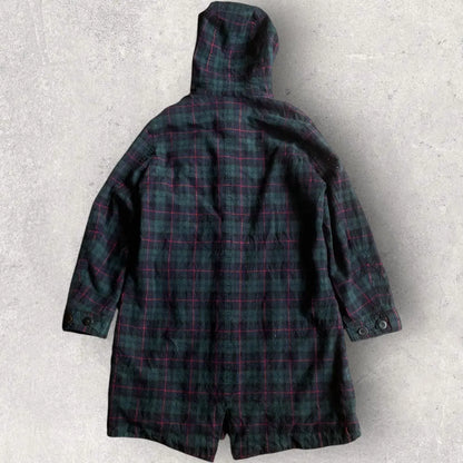 Undercover : FW14 Wool Green Tartan Parkas