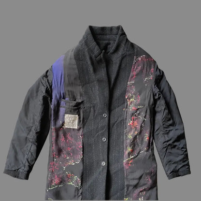 Yohji Yamamoto : Runway AW20 Reversible Wool Coat