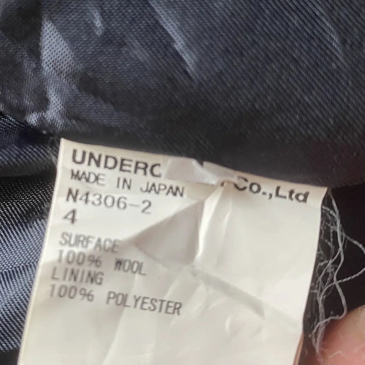 Undercover : FW14 Wool Green Tartan Parkas