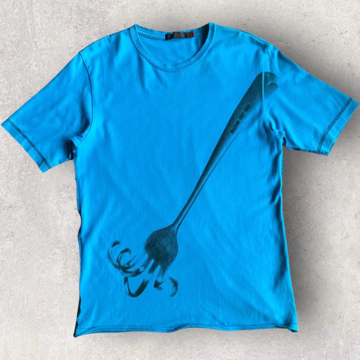 Undercover - SS05 But Beautiful Fork Print T Shirt