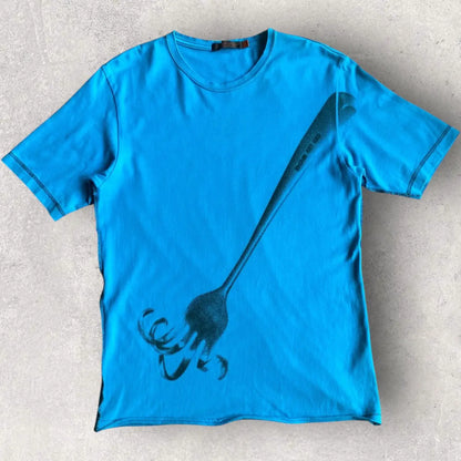 Undercover - SS05 But Beautiful Fork Print T Shirt
