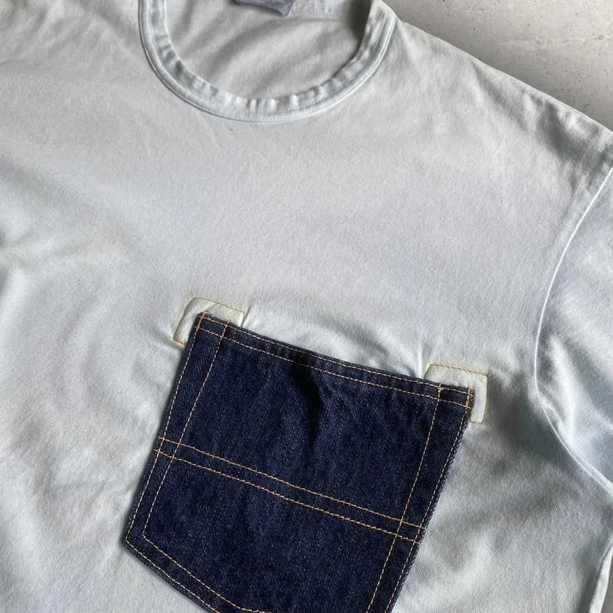 Comme des Garcons - Vintage 2003 Denim Pocket Tee