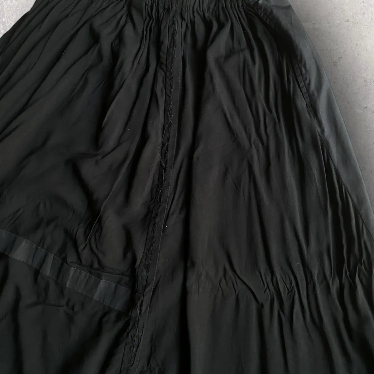 Yohji Yamamoto - Ground Y SS18 Rayon Patchwork Skirt