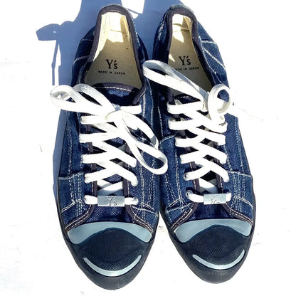 Yohji Yamamoto - Y’s Denim Patchwork Jack Purcell