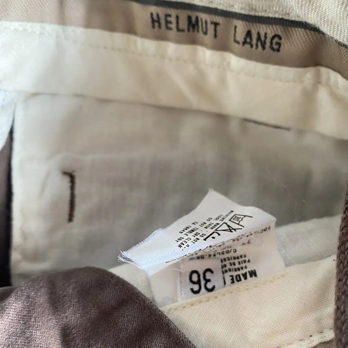 Helmut Lang - Fall 98 Bondage Straps Pants