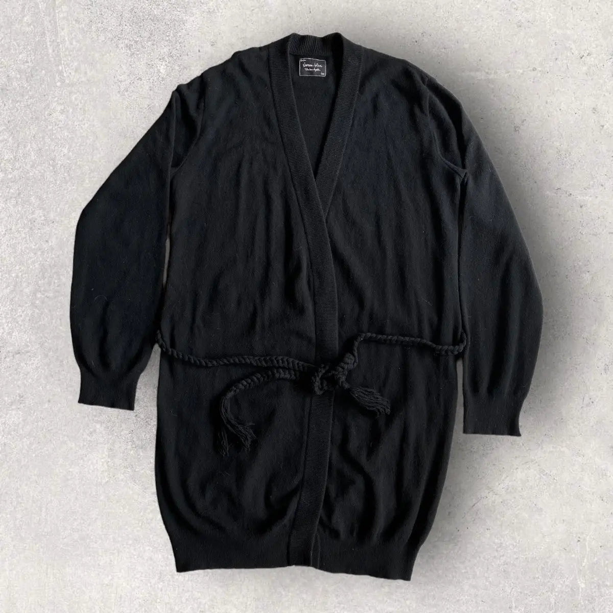 Number (N)ine × Takahiromiyashita The Soloist.  2003 Wool Robe Cardigan