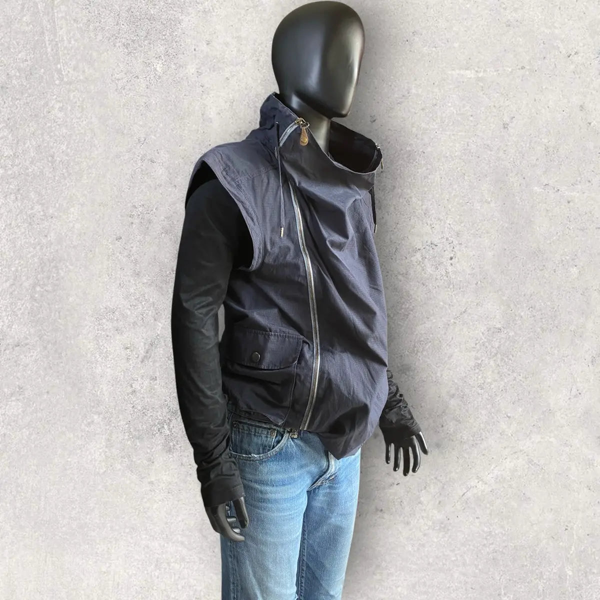Vivienne Westwood - Double Zip Asymmetric Vest