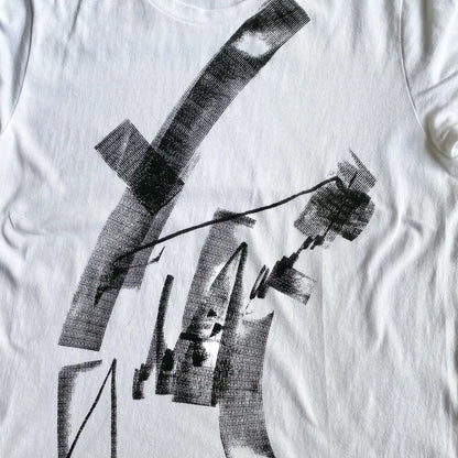 Yohji Yamamoto - Ground Y Brush Stroke Logo T Shirt