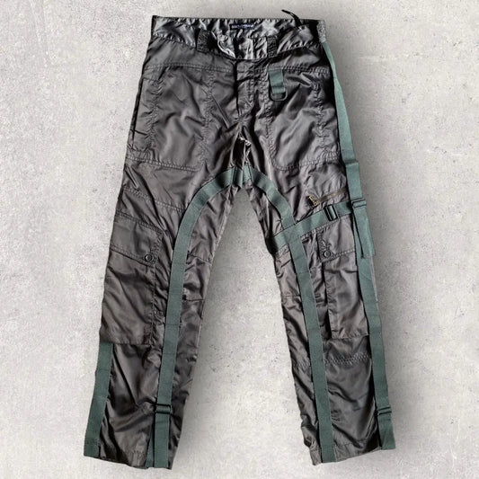Dolce & Gabbana - FW03 Runway Parachute Bondage Nylon Pants