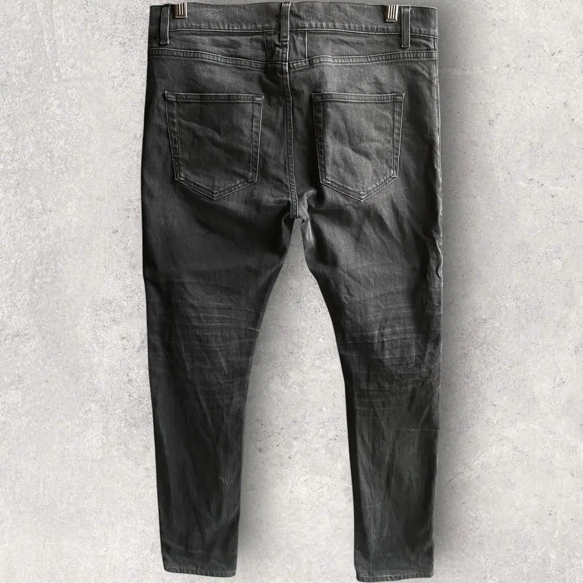Saint Laurent Paris - Fall2016 Blk Chain D02 Jeans Hedi Slimane Era