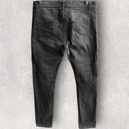 Saint Laurent Paris - Fall2016 Blk Chain D02 Jeans Hedi Slimane Era