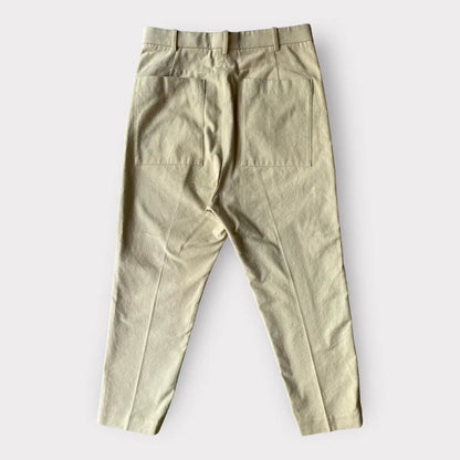 Haider Ackermann - 2019 Pale Yellow High Waist Pants