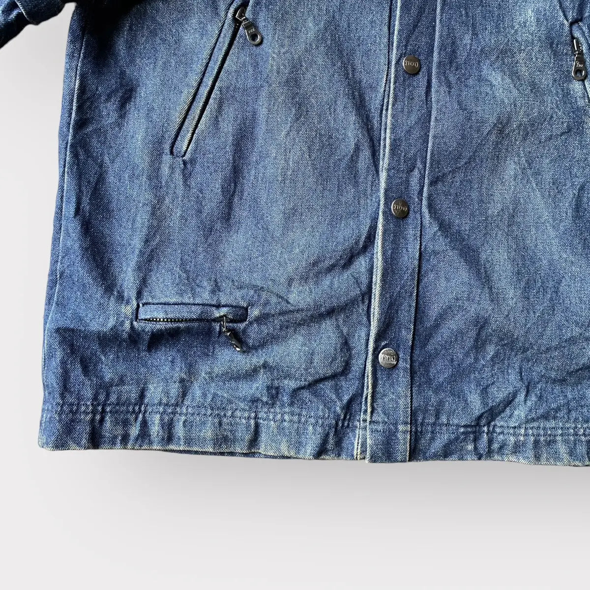 Number (N)ine - Vintage 1998 Number (N)ine Removable Denim Jacket By Takahiromiyashita The Soloist.