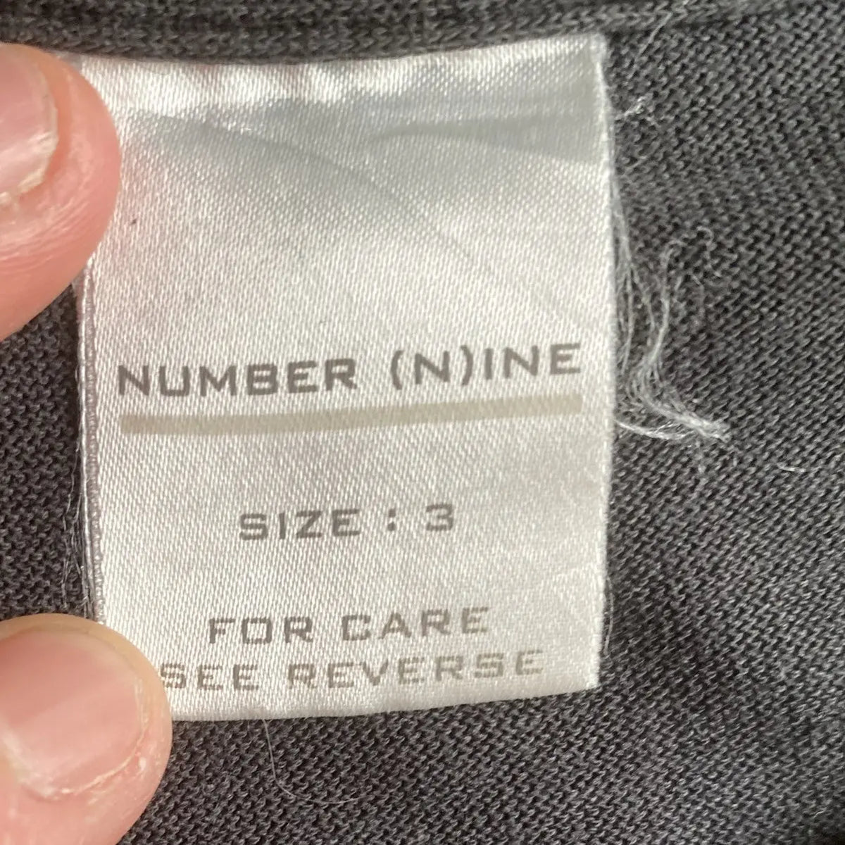 Number (N)ine - Vintage SS02 “Modern Age” T Shirt