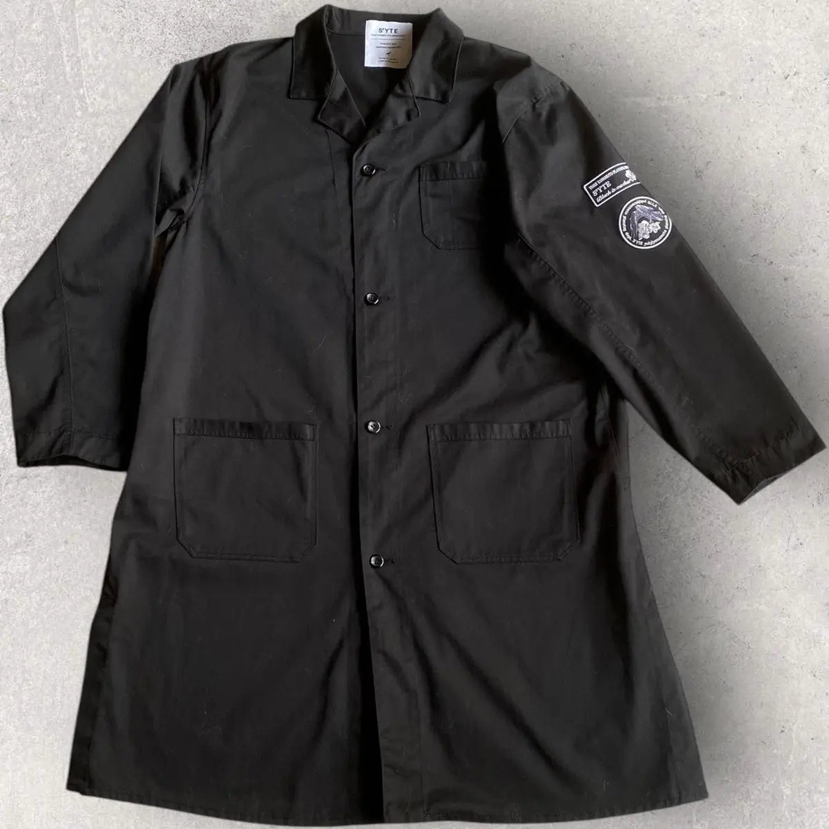 Yohji Yamamoto - S’YTE No Future Cotton Twill Coat