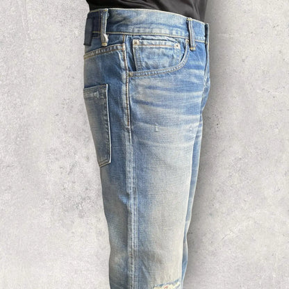 Visvim - Social Sculpture Damage Denim