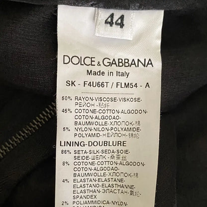 Dolce & Gabbana - Black Lace Skirt