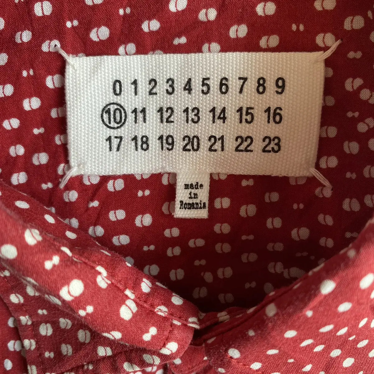 Maison Margiela - Fall14 Polka Dot Shirt