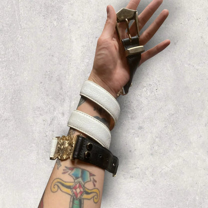 Balmain - Double Bull Buckle Belt