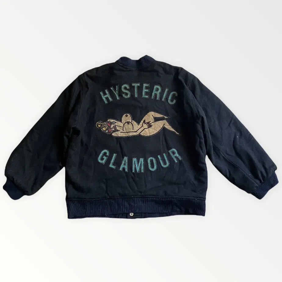 Hysteric Glamour - Shearling Wool Varsity Jacket