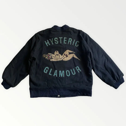 Hysteric Glamour - Shearling Wool Varsity Jacket