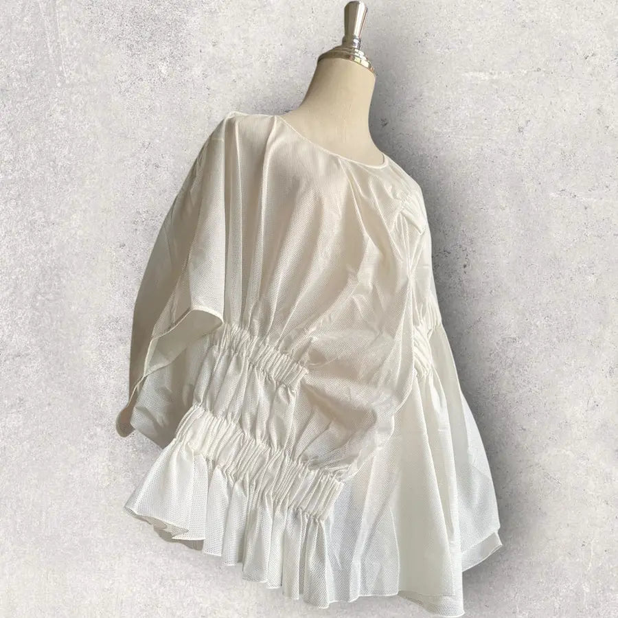 Viktor & Rolf - SS15 Runway Shrunken Mesh Blouse